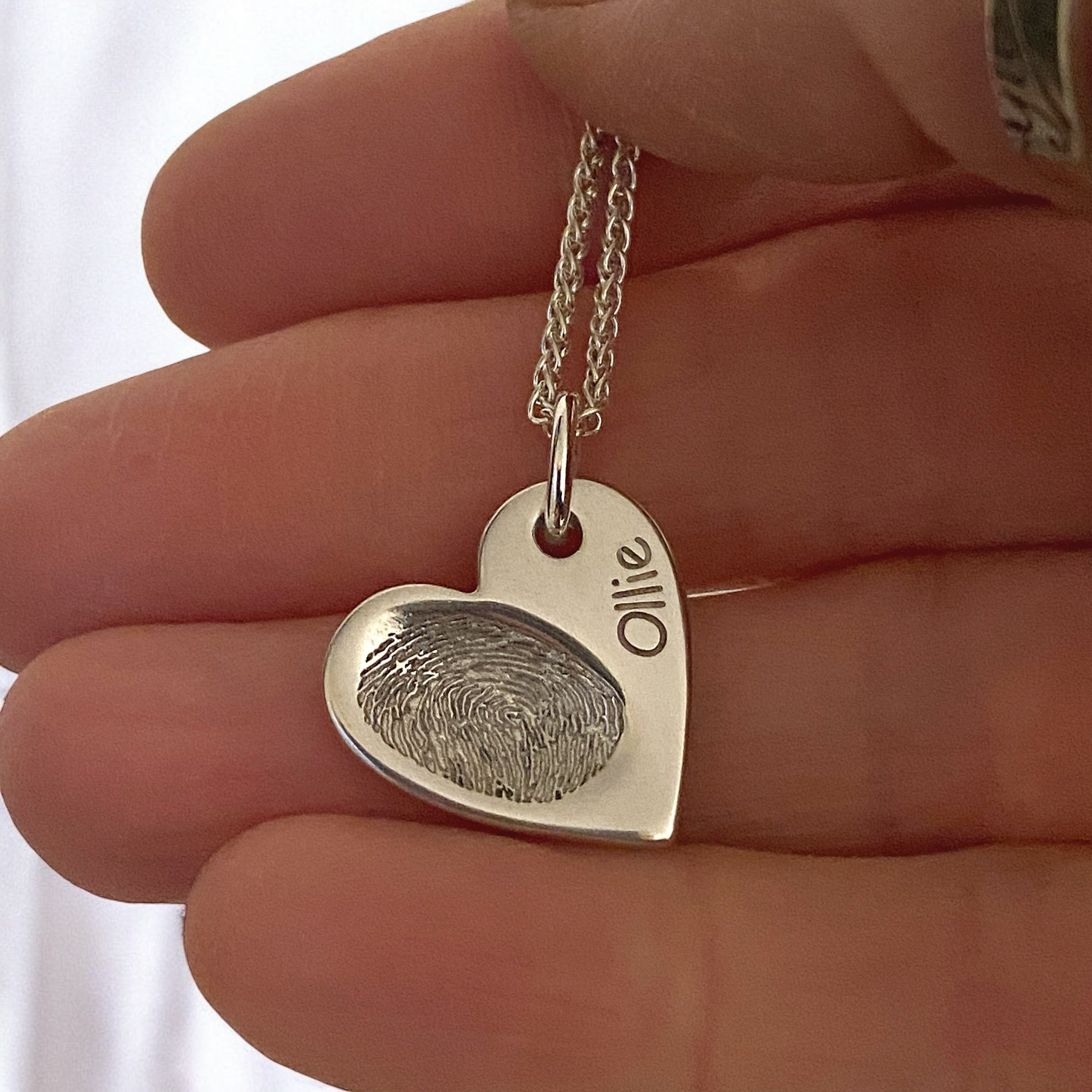InkPrint Fingerprint Jewellery Necklace