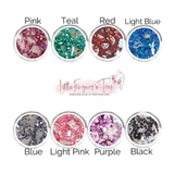 Memorial Ashes Robin Slider Bracelet - Accent Colour Options for jewellery - Little Fingers 'n' Toes