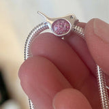 Memorial Ashes Robin Charm bead - Little Fingers 'n' Toes