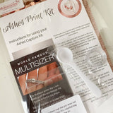 Memorial Ashes Round Ring with Diamantés - Little Fingers 'n' Toes