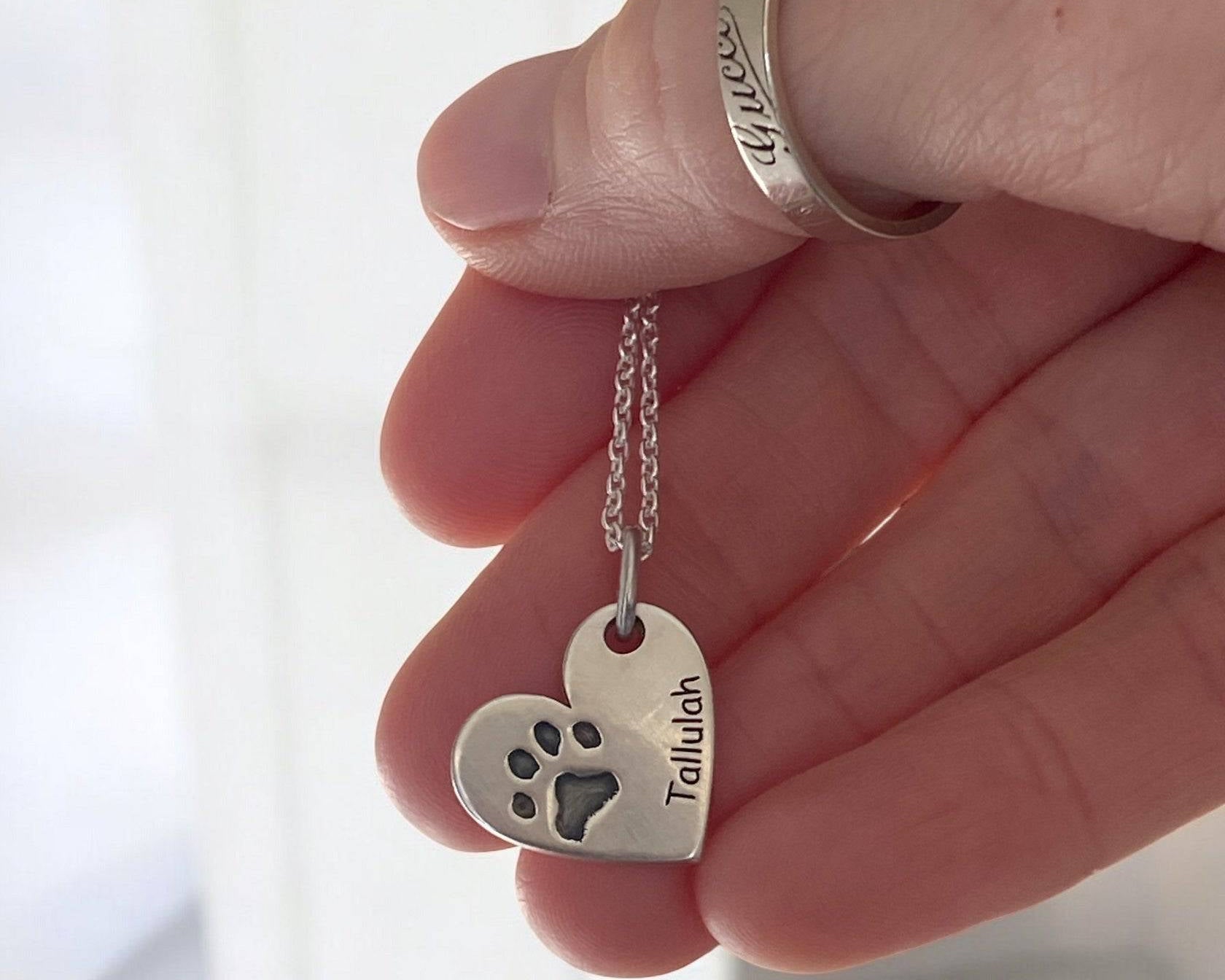 Pet Pawprint Heart - Little Fingers 'n' Toes
