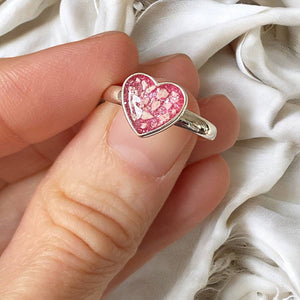 bereavement ring, memorial ashes ring, ashes ring