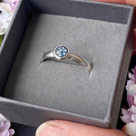 Memorial Ashes Round Ring - Little Fingers 'n' Toes