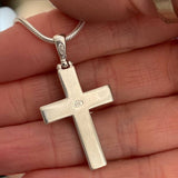 Memorial Ashes Cross Pendant - Little Fingers 'n' Toes