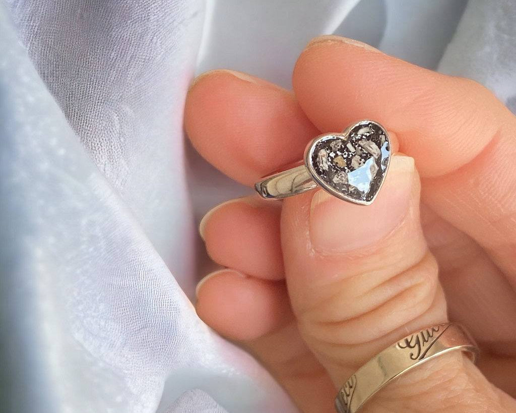 Memorial Ashes Signet Ring - Little Fingers 'n' Toes