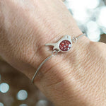 Memorial Ashes Robin Slider Bracelet - Little Fingers 'n' Toes
