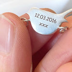 Memorial Ashes Robin Slider Bracelet - Little Fingers 'n' Toes