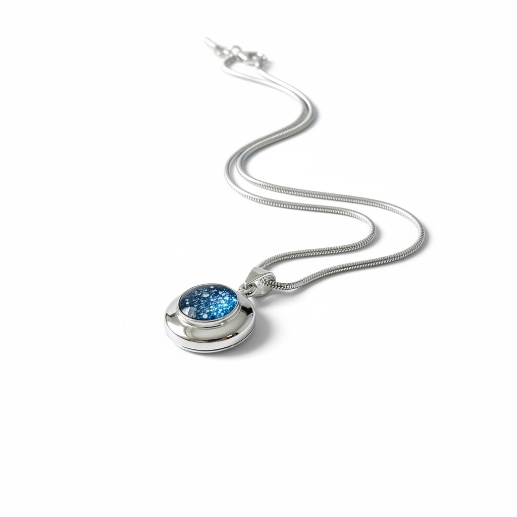 Memorial Ashes Locket Necklace - Little Fingers 'n' Toes