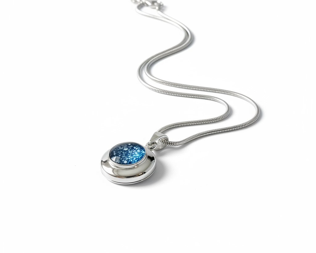 Memorial Ashes Locket Necklace - Little Fingers 'n' Toes