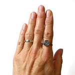 Memorial Ashes Generous Circle Ring - Little Fingers 'n' Toes