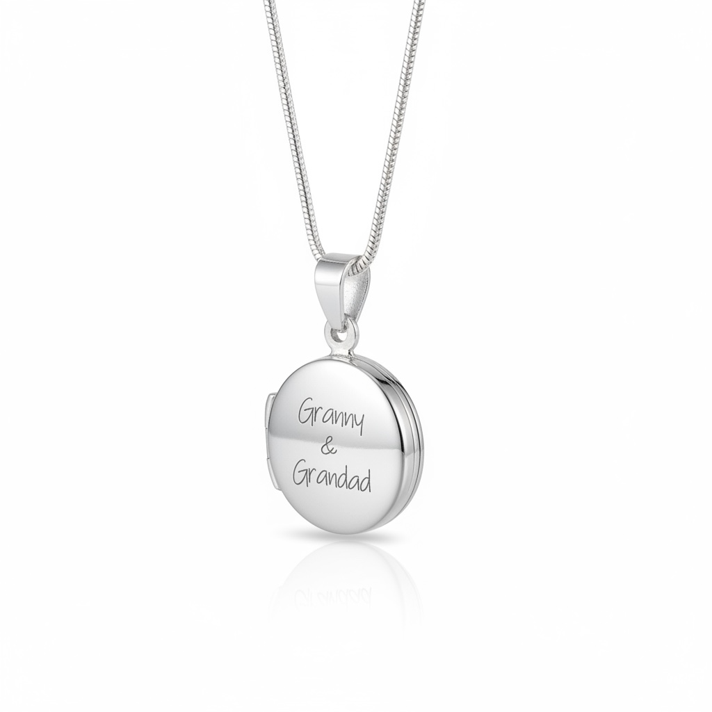 Memorial Ashes Locket Necklace - Little Fingers 'n' Toes