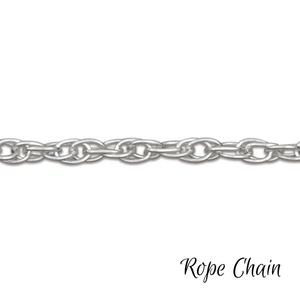Isla – Teardrop Fingerprint Necklace in Polished Sterling Silver - Little Fingers 'n' Toes