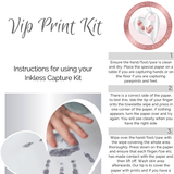 Hand, Foot and Pawprint Capture Kit - Little Fingers 'n' Toes