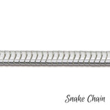 Snake Chain Necklace - Little Fingers 'n' Toes