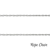 Rope Chain Necklace - Little Fingers 'n' Toes