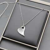 Eloise- Fingerprint Necklace Silver - Little Fingers 'n' Toes