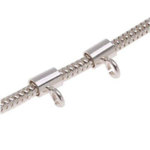 Sterling Silver Sleek Tube Bail For Fingerprint Jewellery - Little Fingers 'n' Toes