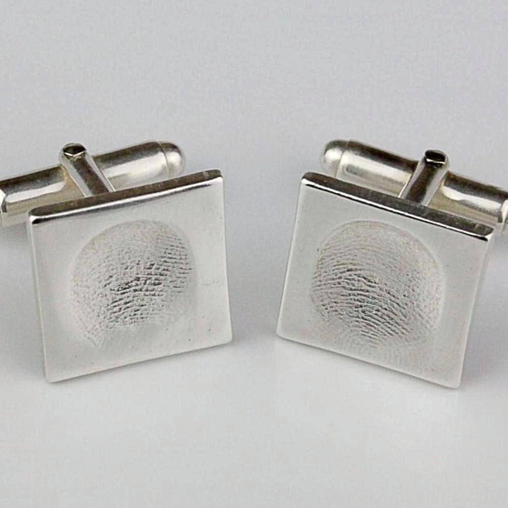 Fingerprint Cufflinks Jewellery - Little Fingers 'n' Toes