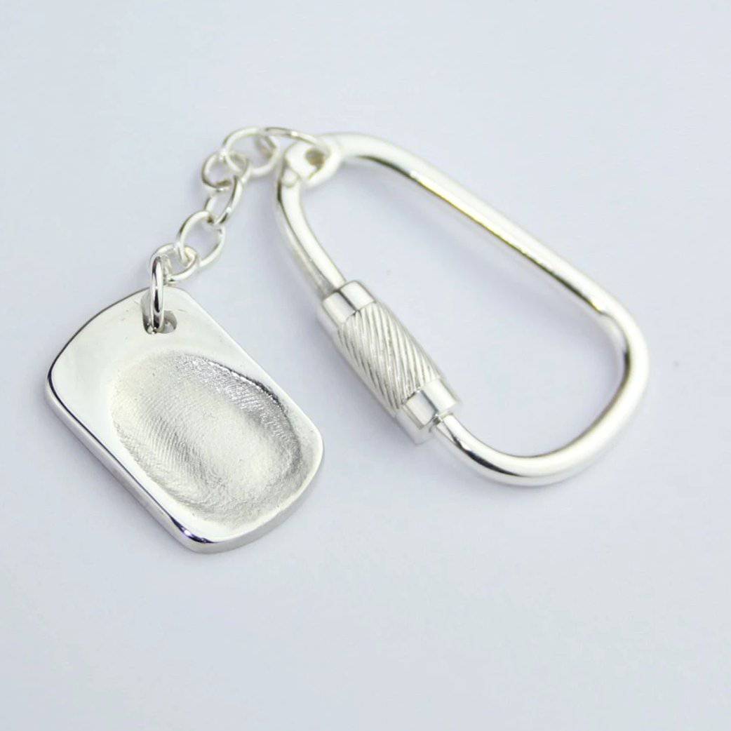 Fingerprint Jewellery Keyring