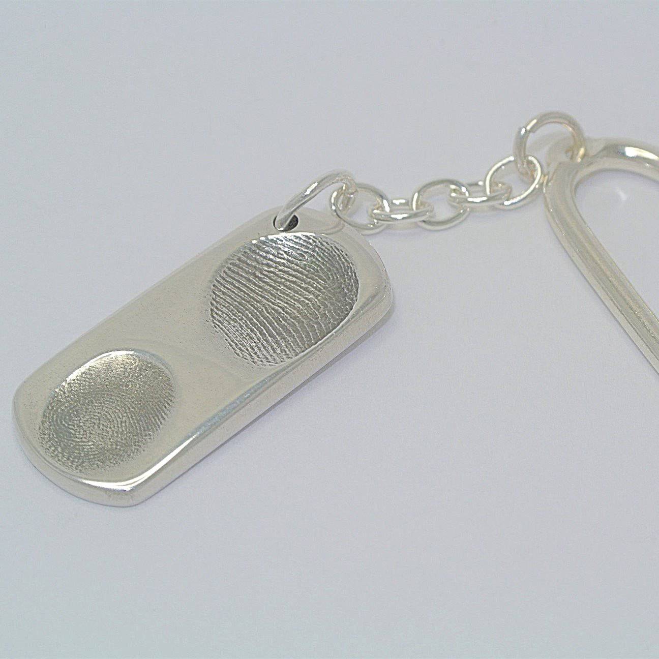 baby fingerprint jewellery, baby fingerprint keyring, child fingerprint keyring, hand print jewellery, childrens fingerprint jewellery, personalised fingerprint jewellery, personalised fingerprint bracelet, personalised handprint jewellery, silver handprint jewellery, handprint keyring uk, from the heart jewellery