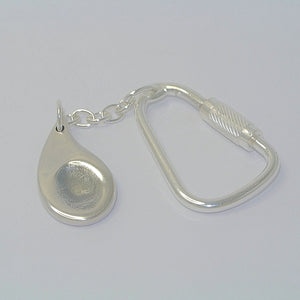 Paisley Fingerprint Sterling Silver Fingerprint Jewellery