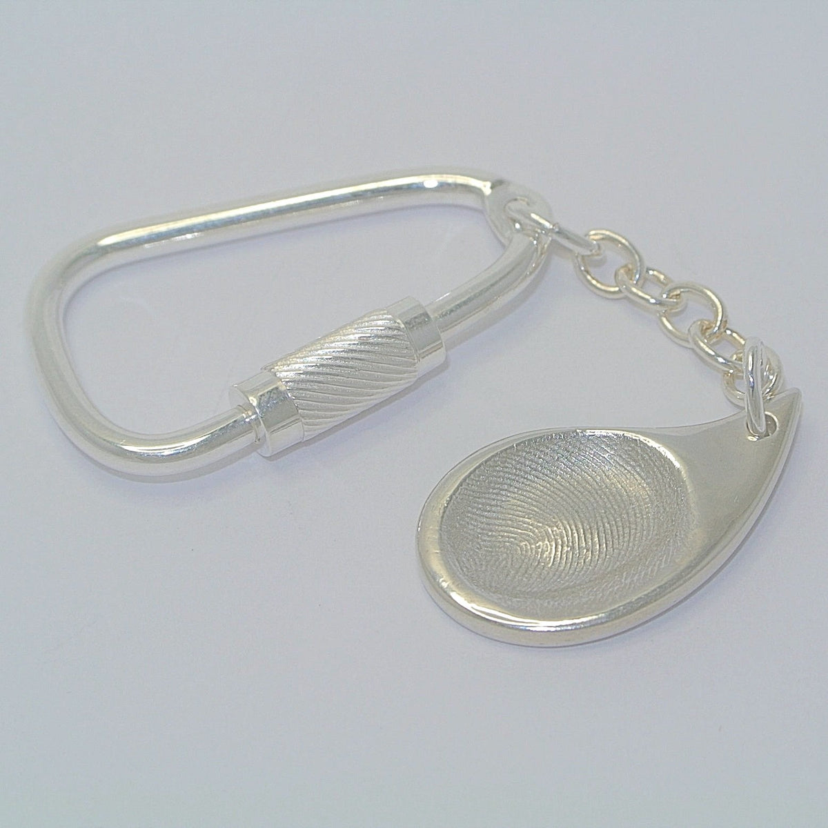 Paisley Fingerprint Sterling Silver Fingerprint Jewellery