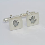 Handprint Cufflinks - Little Fingers 'n' Toes