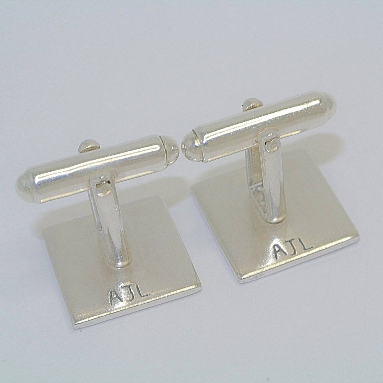 Hand/Foot/Childrens Drawing Cufflinks Sterling Silver Keepsake Jewellery