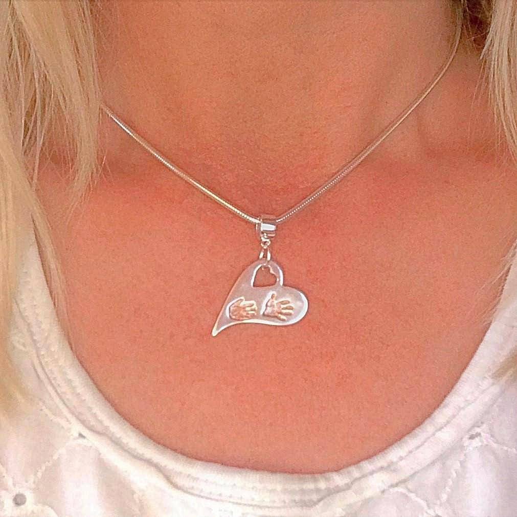Chunky Sterling Silver Tube Bail For Fingerprint Jewellery - Little Fingers 'n' Toes