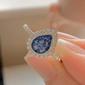 Memorial Ashes Teardrop Ring - Little Fingers 'n' Toes