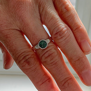 bereavement ring, memorial ashes ring, ashes ring