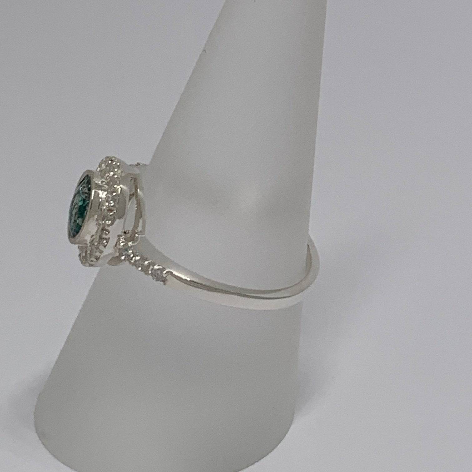 Memorial Ashes Circle Ring - Little Fingers 'n' Toes