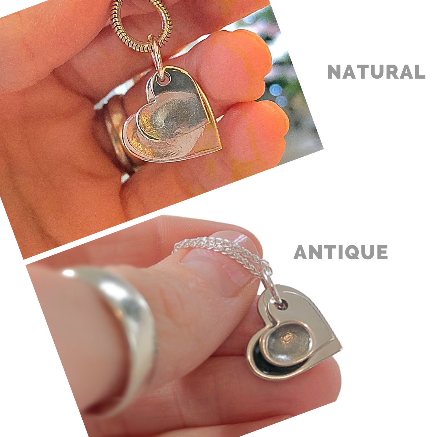 Fingerprint Heart Necklace Jewellery