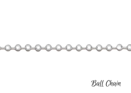 Silver Necklace Chains - Little Fingers 'n' Toes