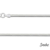Silver Necklace Chains - Little Fingers 'n' Toes