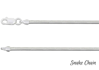 Silver Necklace Chains - Little Fingers 'n' Toes