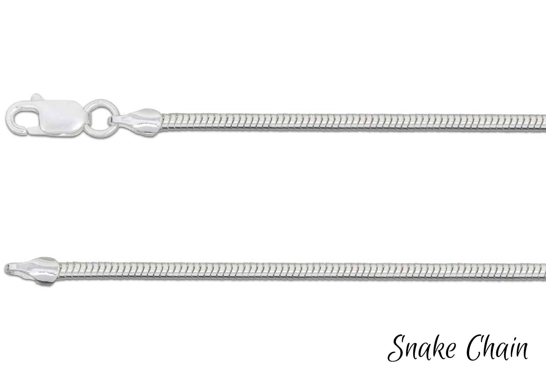Snake chain necklace chain