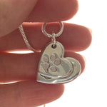 Handprint/Footprint Double Pendants Necklace - Little Fingers 'n' Toes