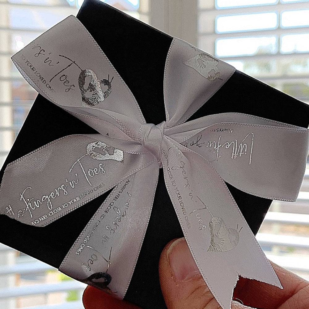 Personalised jewellery gift packaging - Little Fingers 'n' Toes