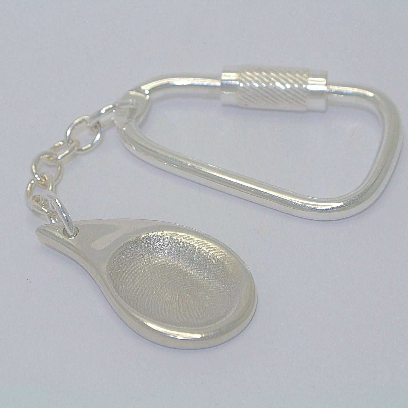 Sterling Silver Keyring
