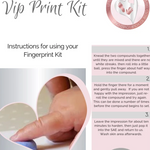 Fingerprint Capture Kit For Personalised Jewellery - Little Fingers 'n' Toes